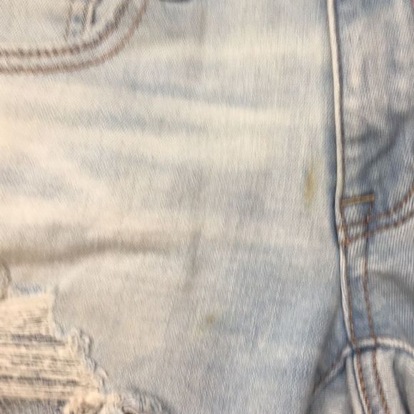 American Eagle super stretch denim shorts size 2 - Picture 3 of 4